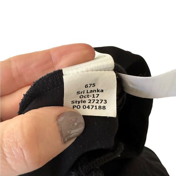 Lilly Pulitzer Black Nira Travel Legging Pull On Pant - Picture 11 of 11